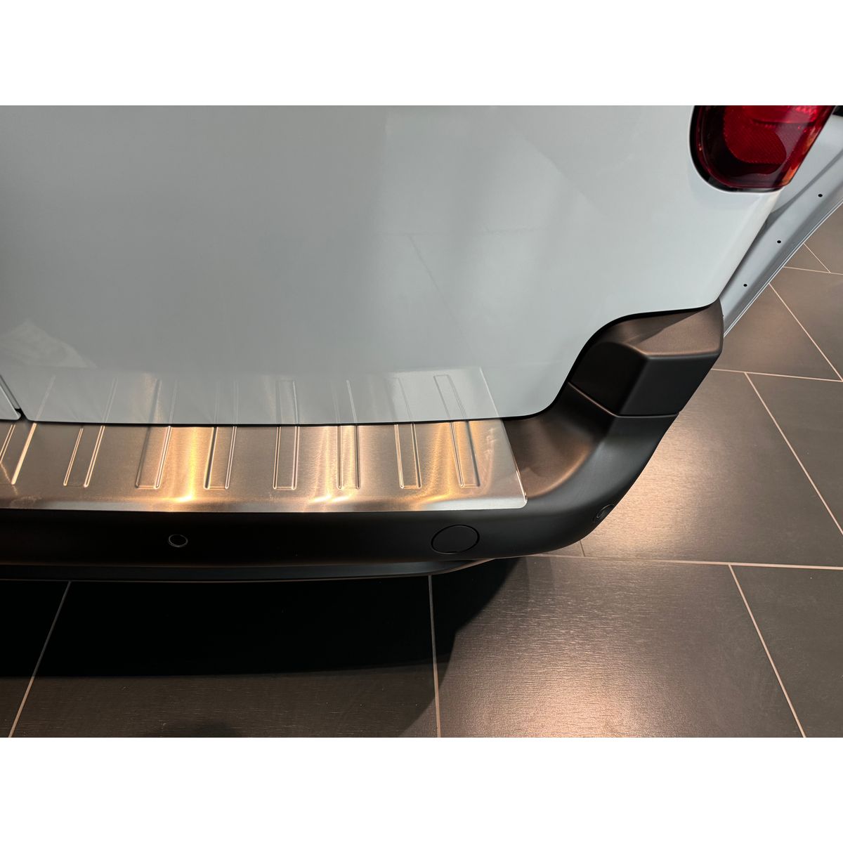 Rear Bumper Sill Cover S.Steel (Brushed)