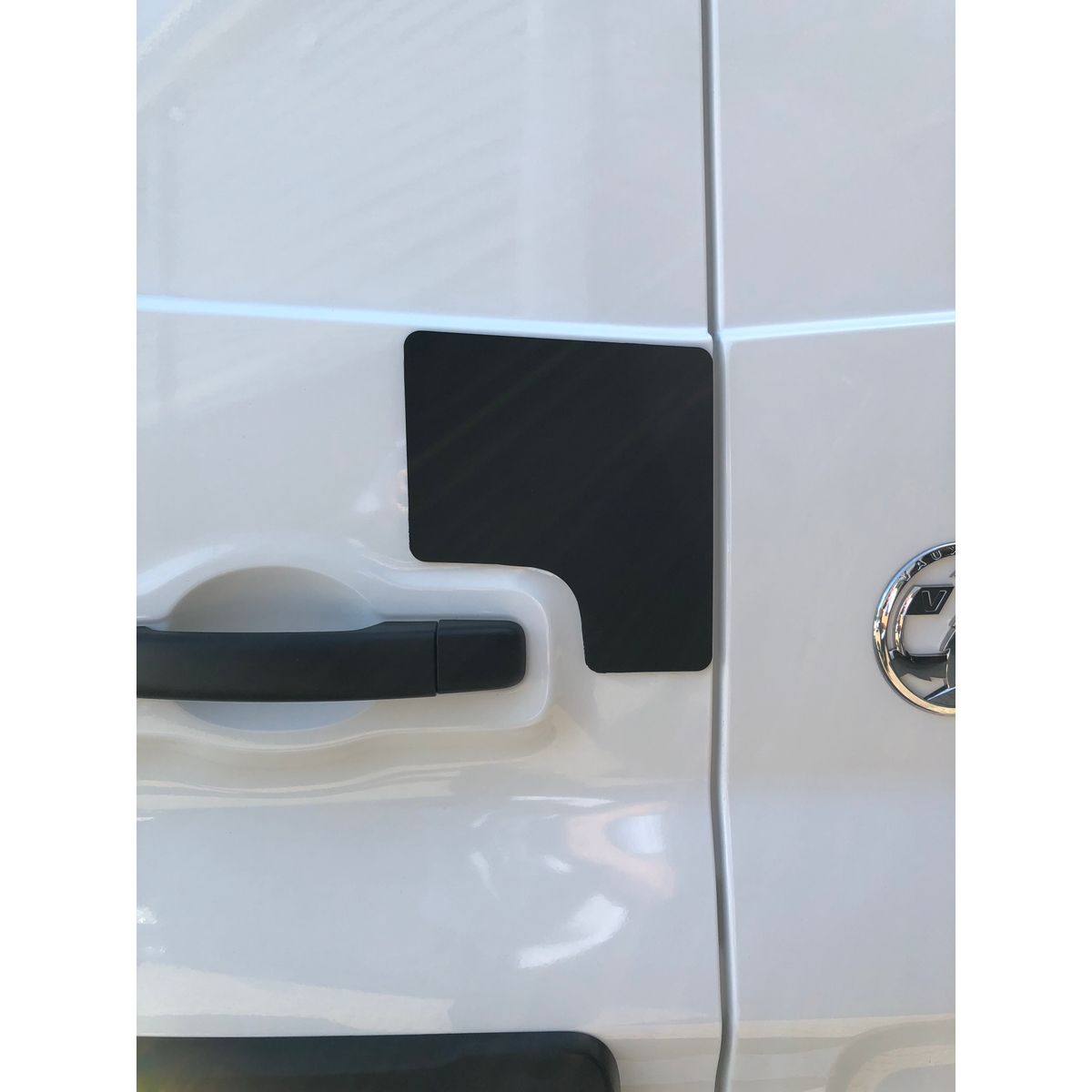 External Shield - Barn Door - Steel Black - Talento/NV300/Vivaro14-19/Trafic15+/Primastar22+