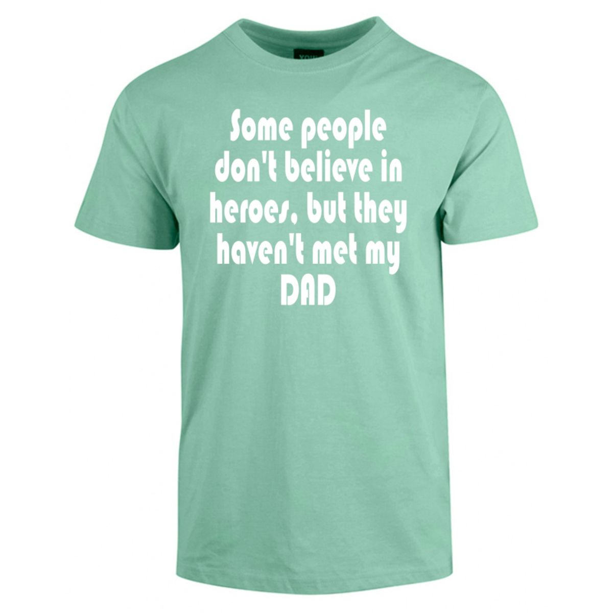 Heroes fars dag t-shirt - Mint