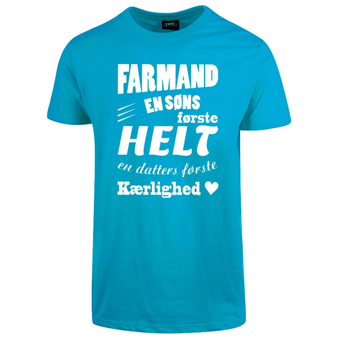 Farmand t-shirt - Turkis