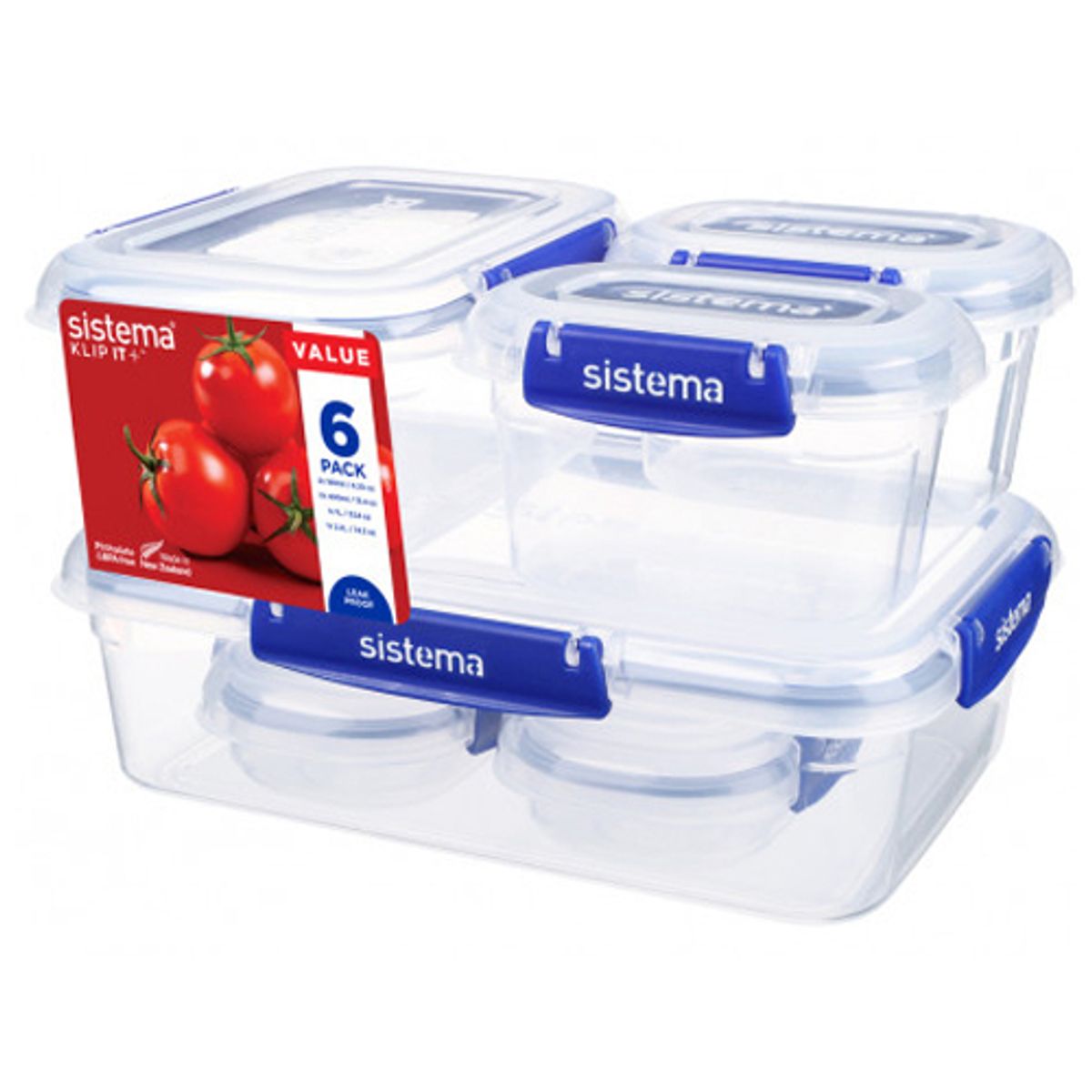 Sistema Klip It Plus - 6-pak