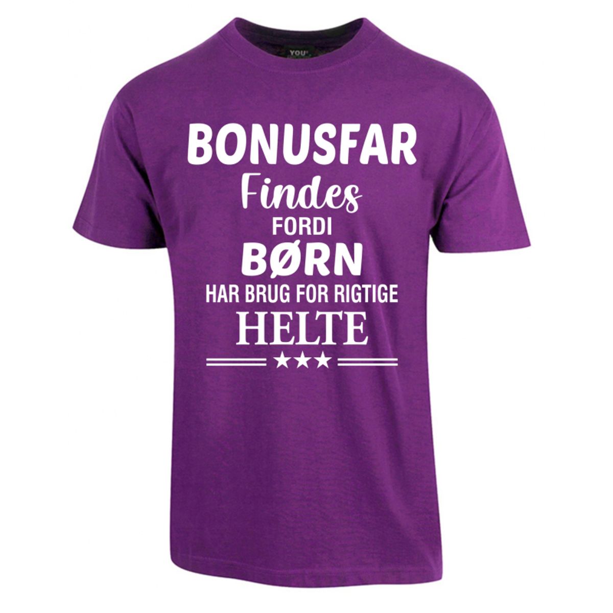 Bonusfar findes fars dag t-shirt - Lilla