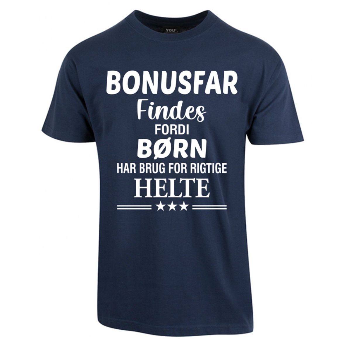 Bonusfar findes fars dag t-shirt - Navy