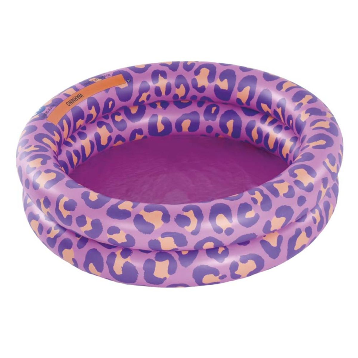 Lille børnepool fra Swim Essentials - 60 cm - Lilla leopard