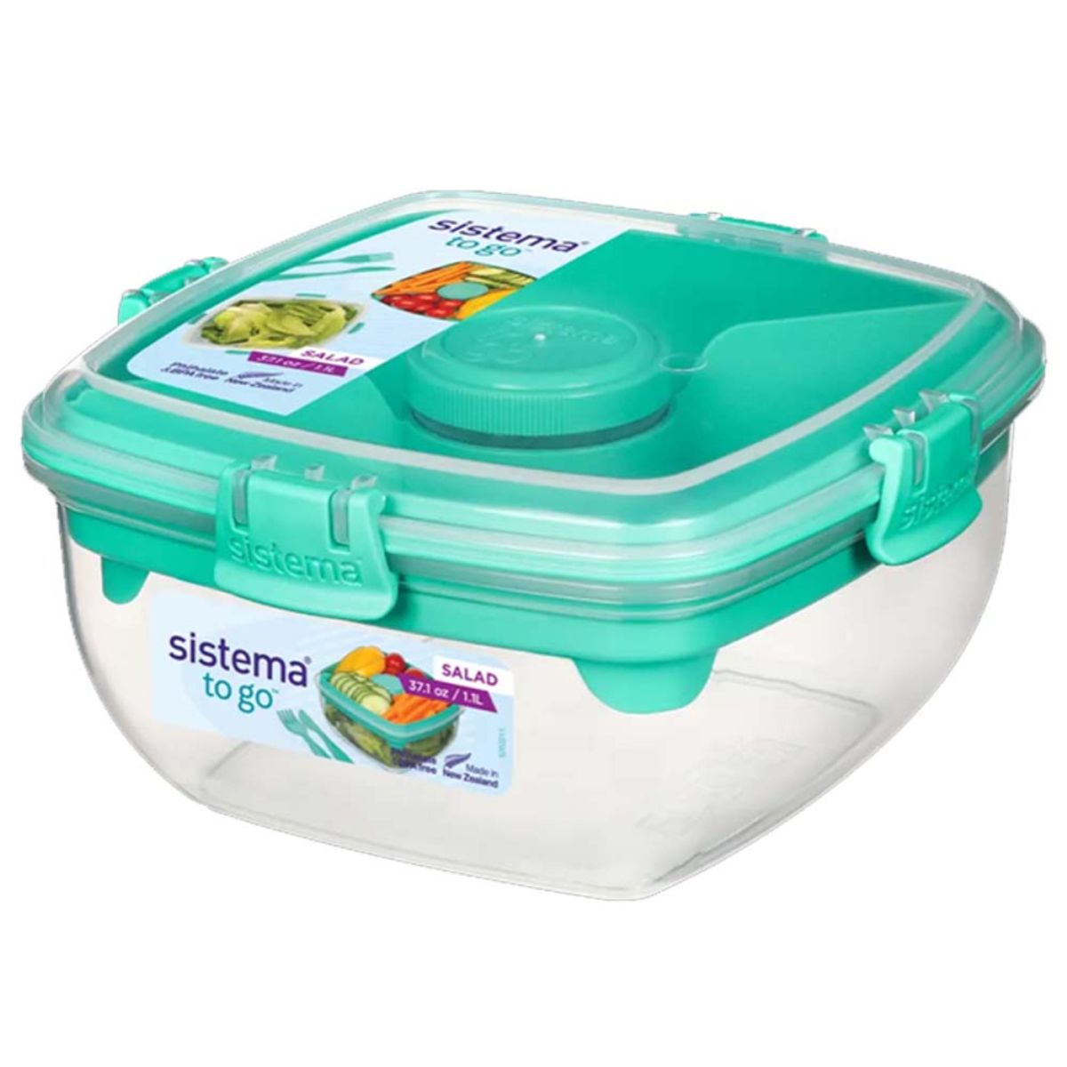 Sistema Salad To Go 1,1 L - Minty Teal