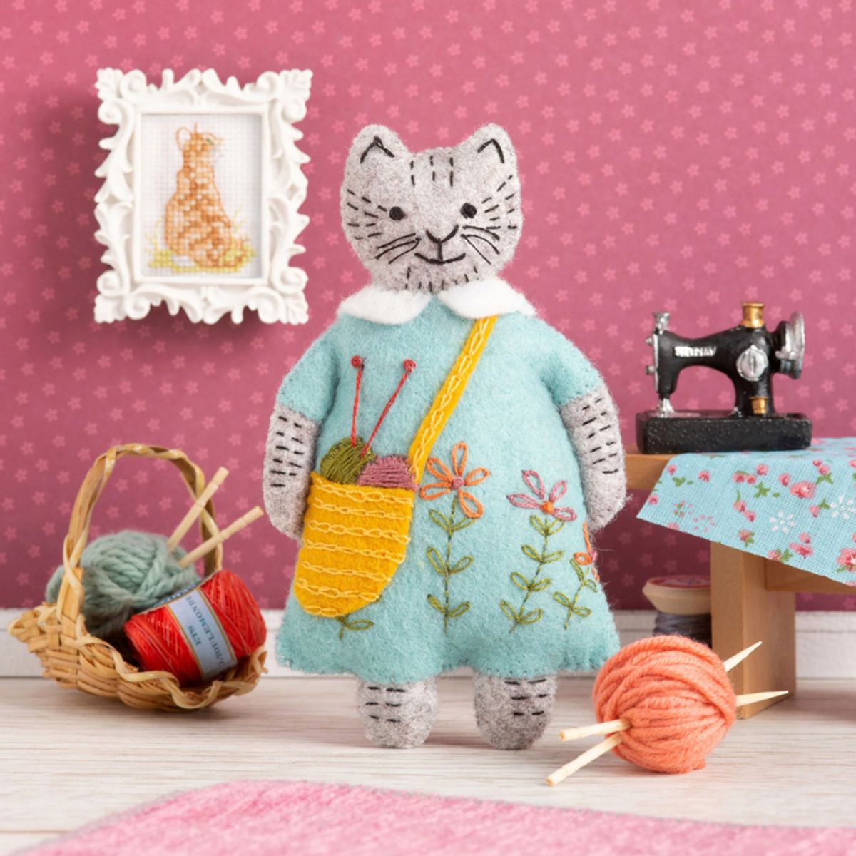 Sykit fra Corinne Lapierre - Mrs Cat Loves Knitting