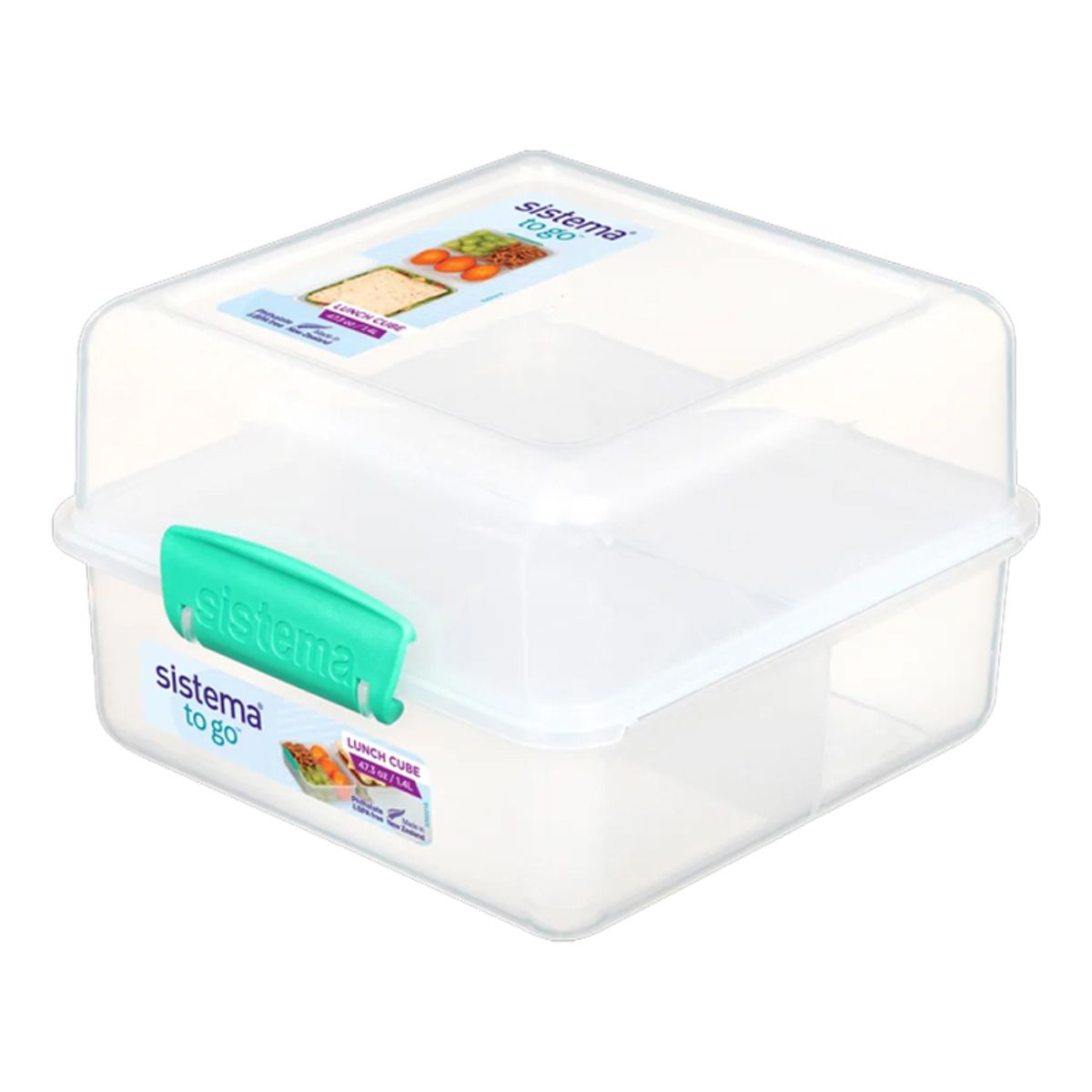 Sistema Lunch Cube To Go madkasse 1.4L - Minty Teal