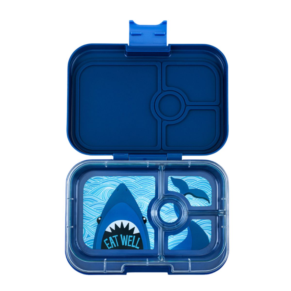 Yumbox bento madkasse 4 rum - Monte Carlo Blue Shark