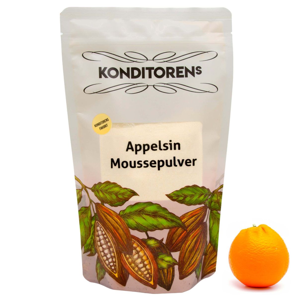 Appelsin Moussepulver - 1kg, Konditorens