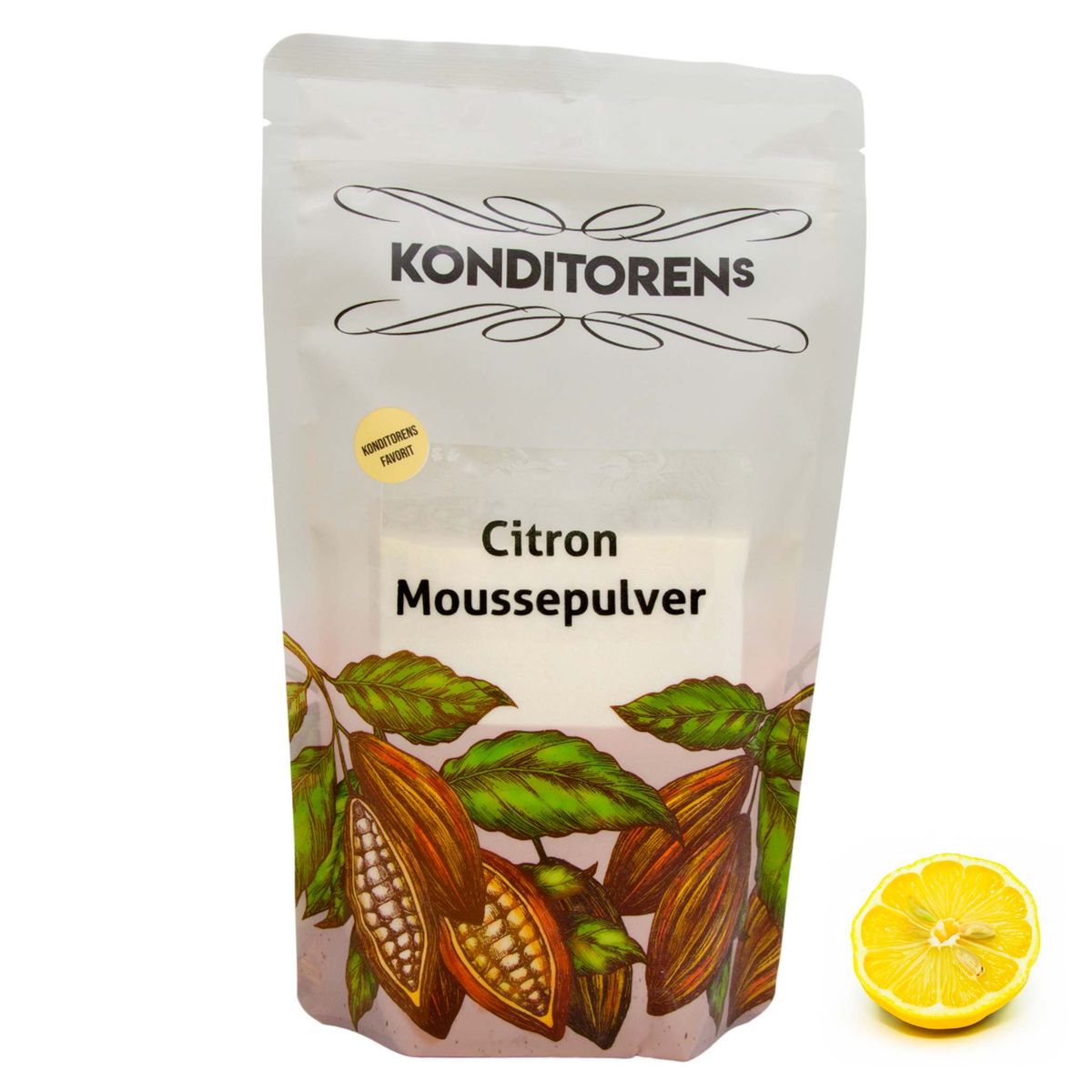 Konditorens - Citron Moussepulver, 500g