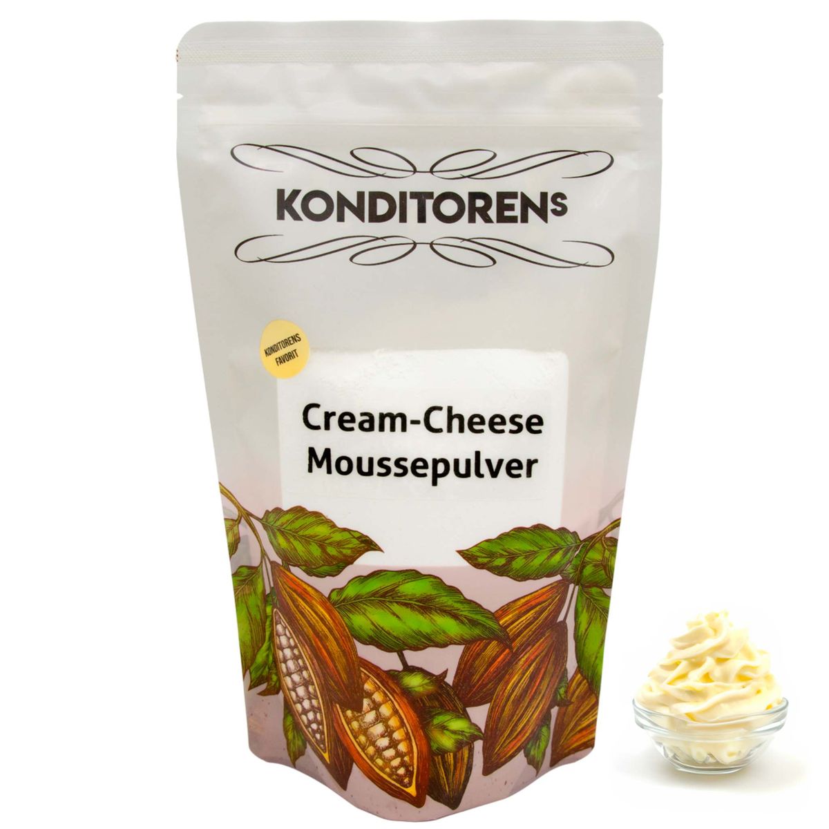 Konditorens - Cream-Cheese Moussepulver, 125g