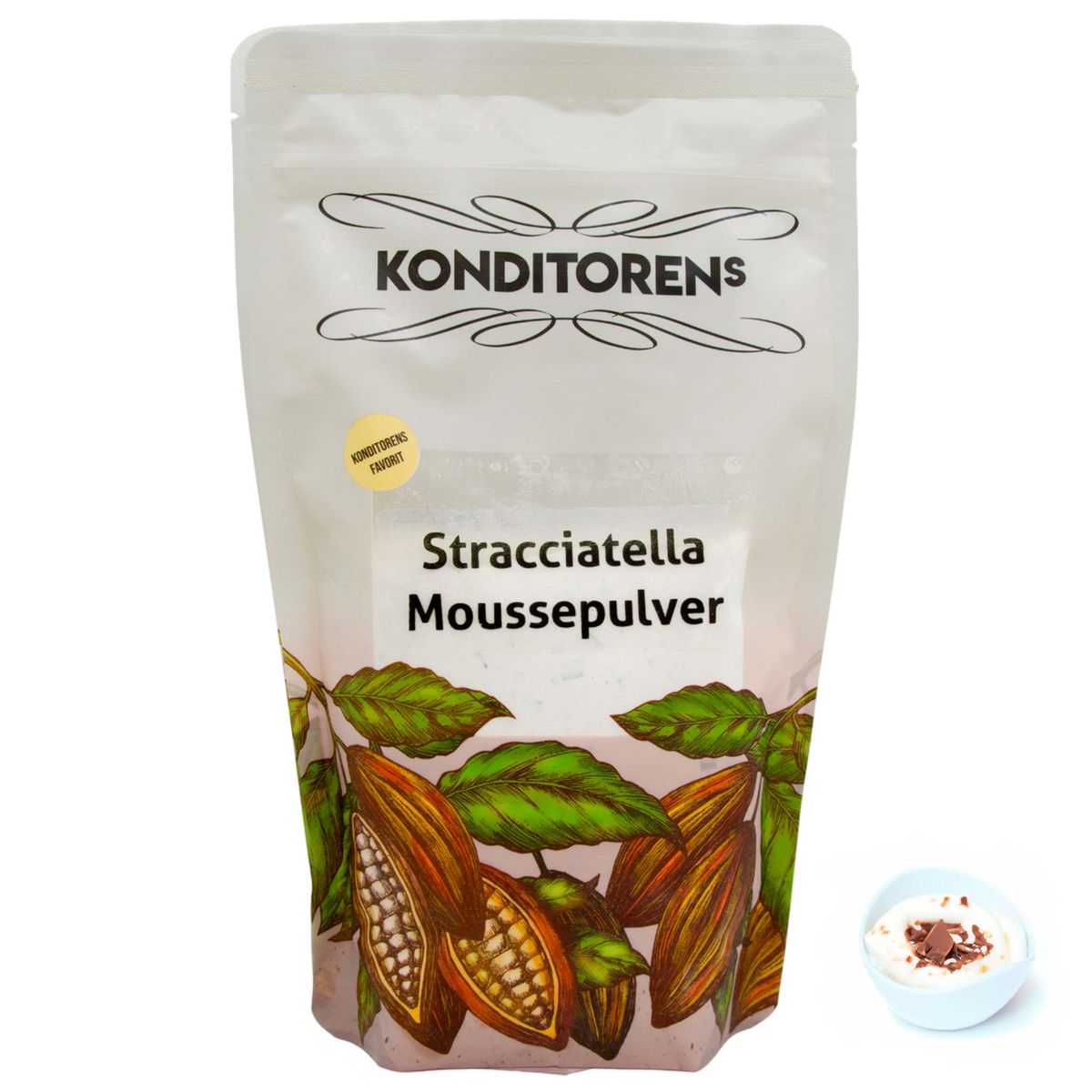 Konditorens - Stracciatella Moussepulver, 500g