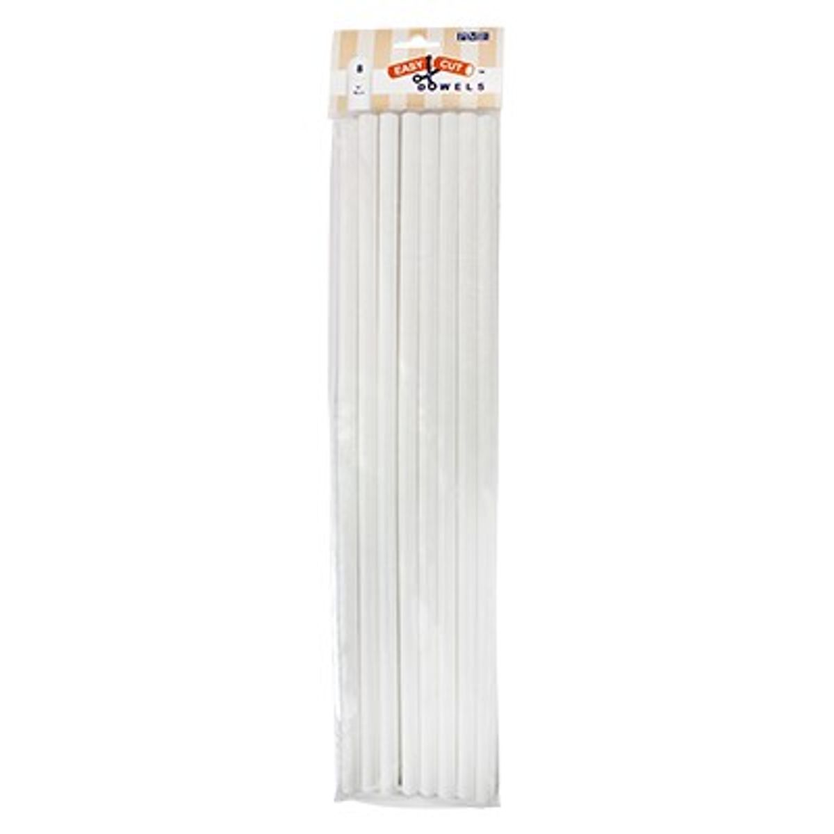 PME - Dowel Rods Plastic, 40cm, sæt/8 stk.