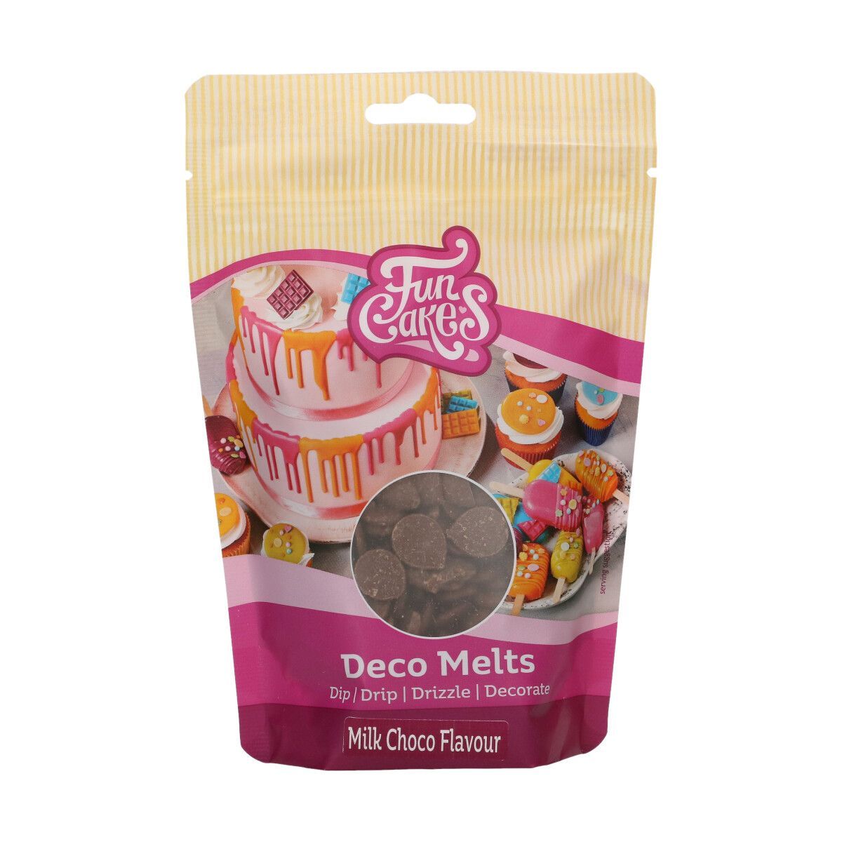 FunCakes - Deco Melts Mælke Chokolade, 250g