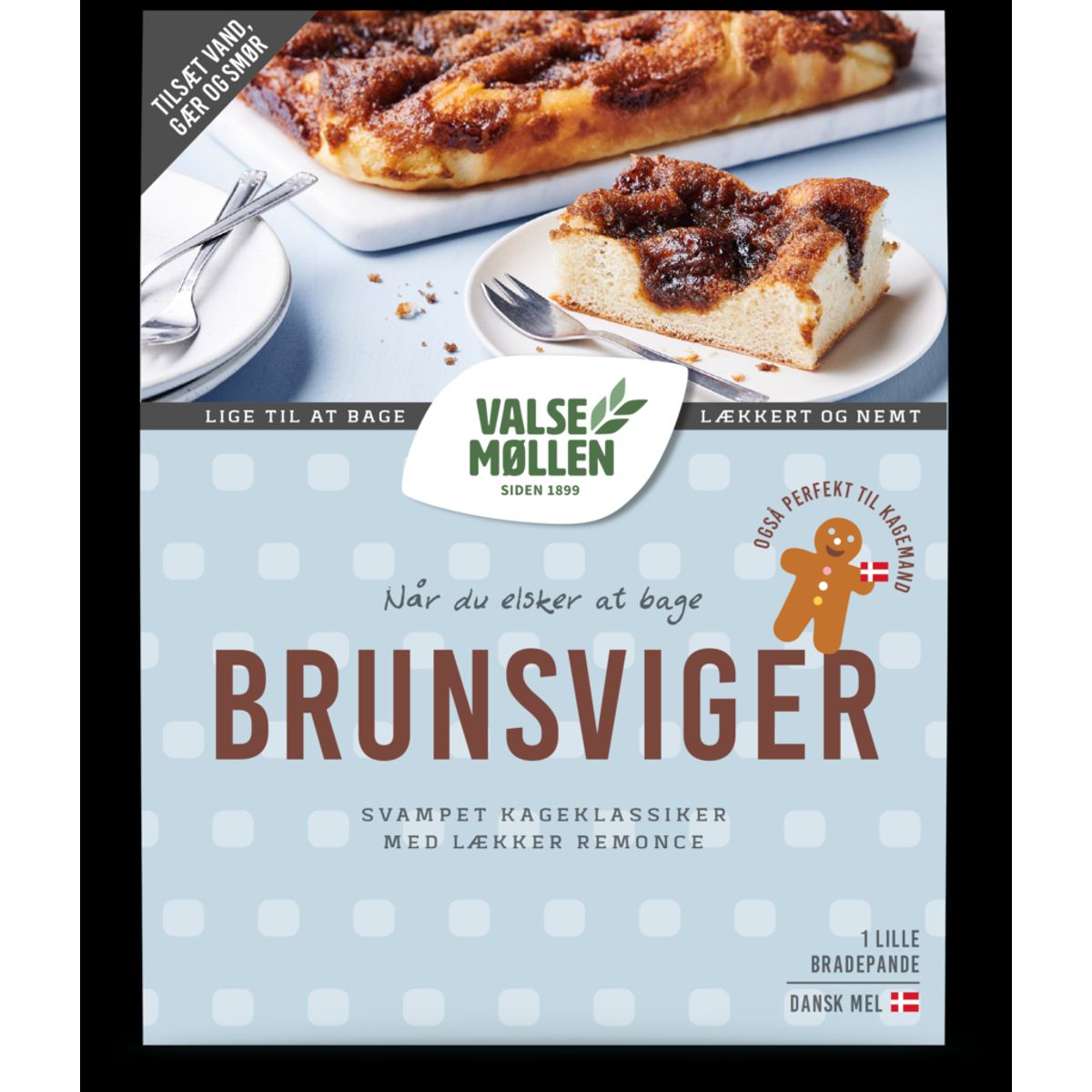 Valsemøllen - Brunsviger, 475g