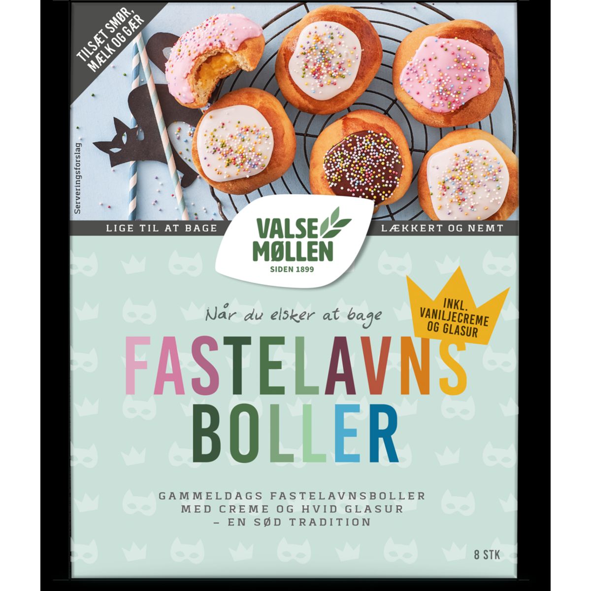 Valsemøllen - Fastelavnsboller, 390g