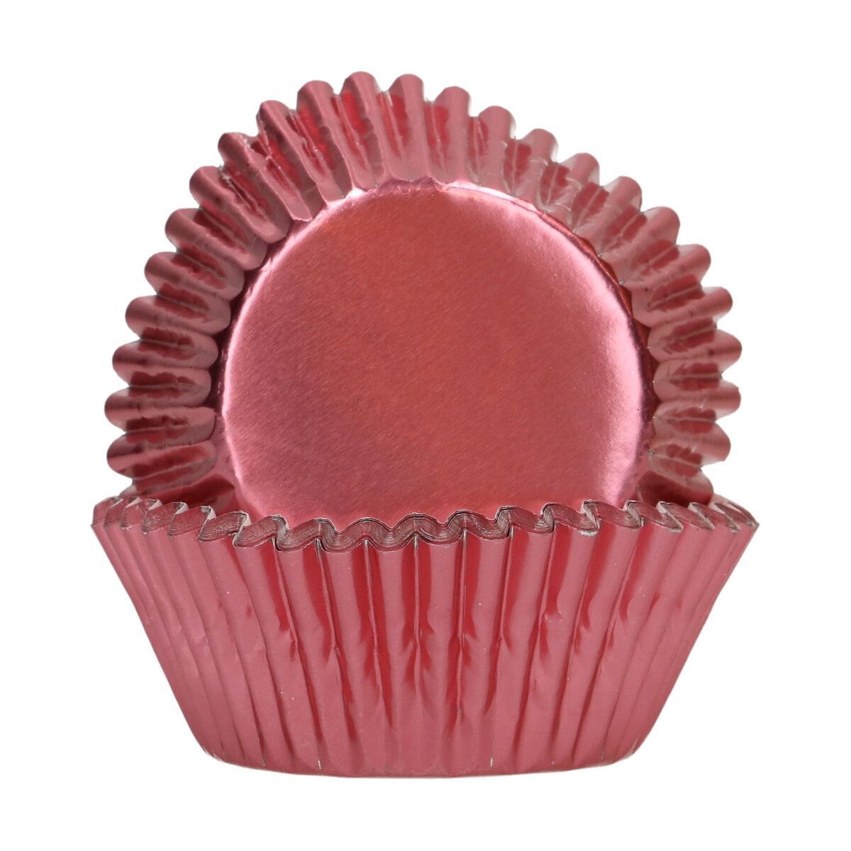 FunCakes - Rosa Guld Metallic Muffinsforme, 48 stk.