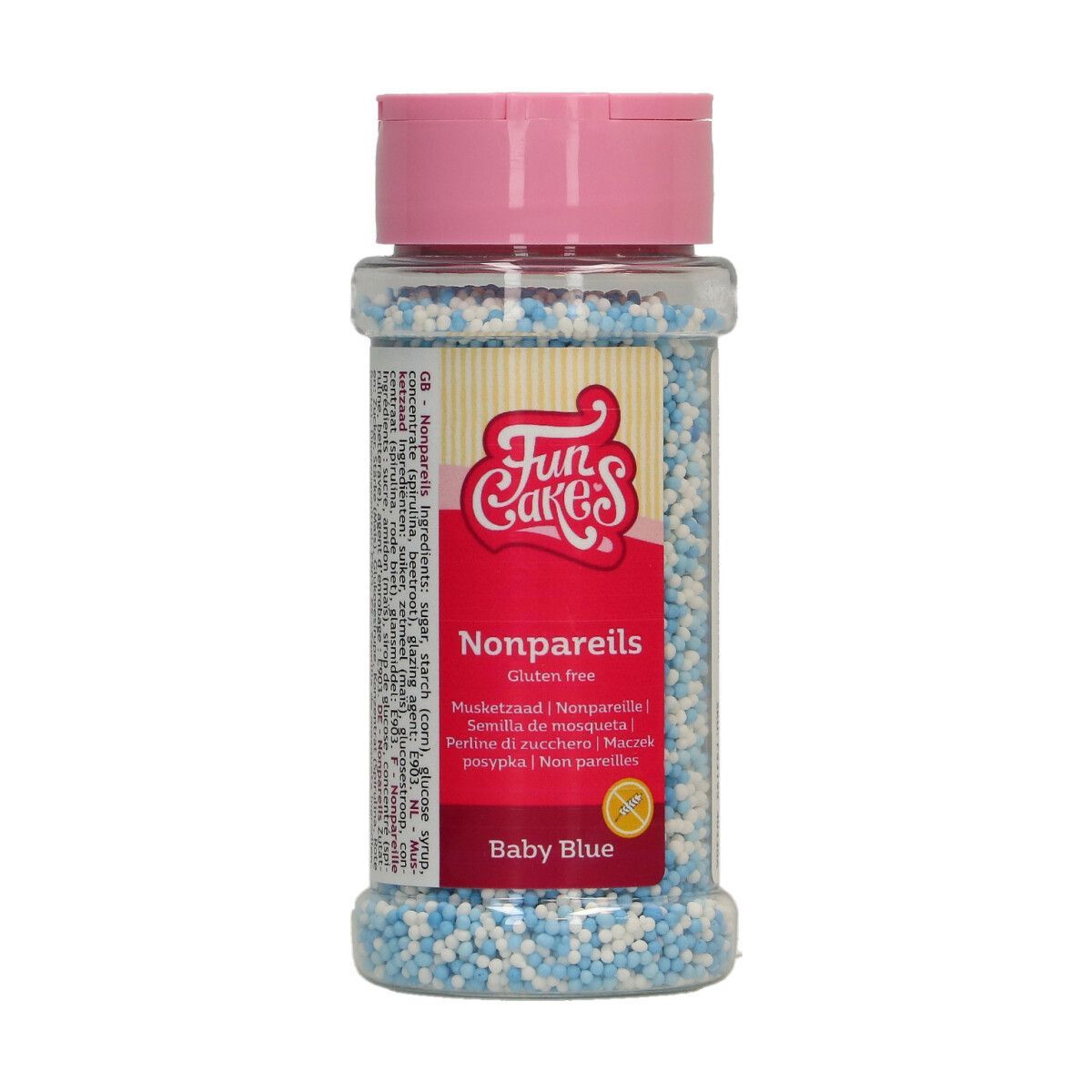 FunCakes - Glutenfri Sukkerkrymmel Mix Baby Blue, 80g