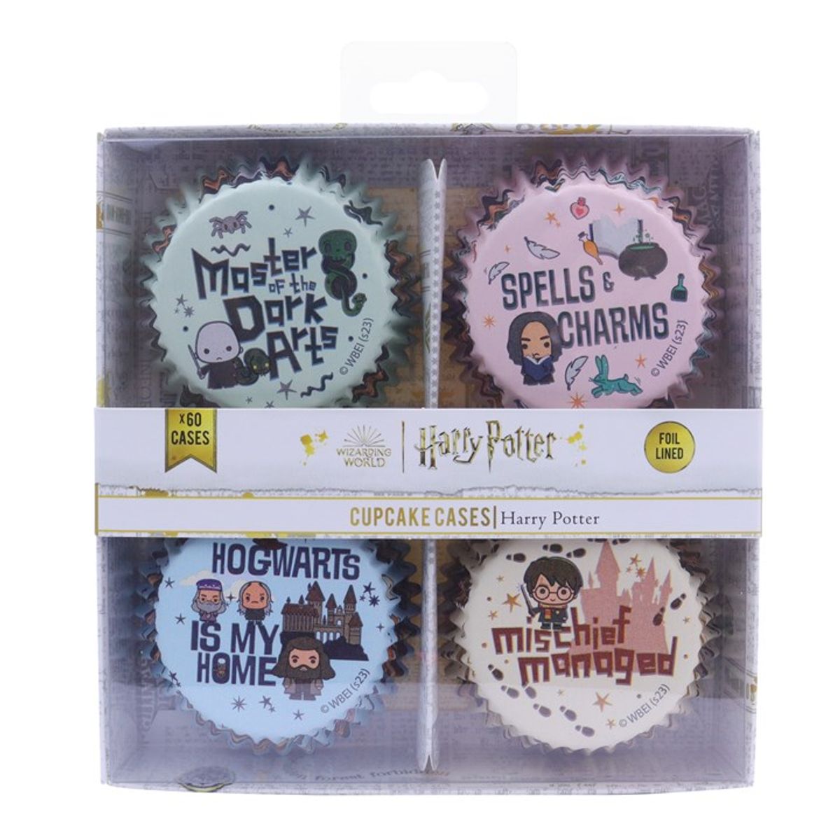 PME - 4 Harry Potter Metalfolie Muffinsforme , 60 stk