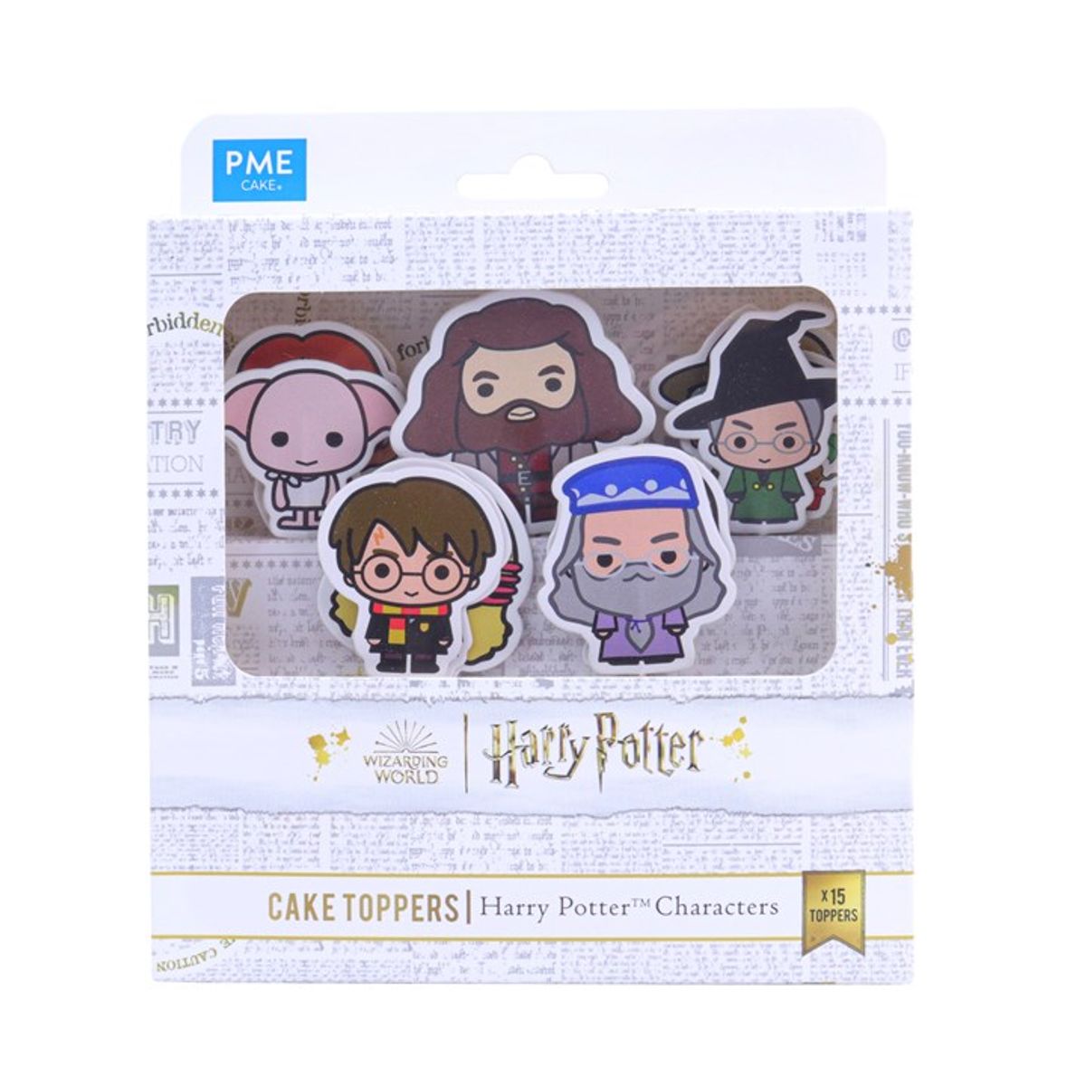 PME - Harry Potter "De Gode" Toppers, 15 stk