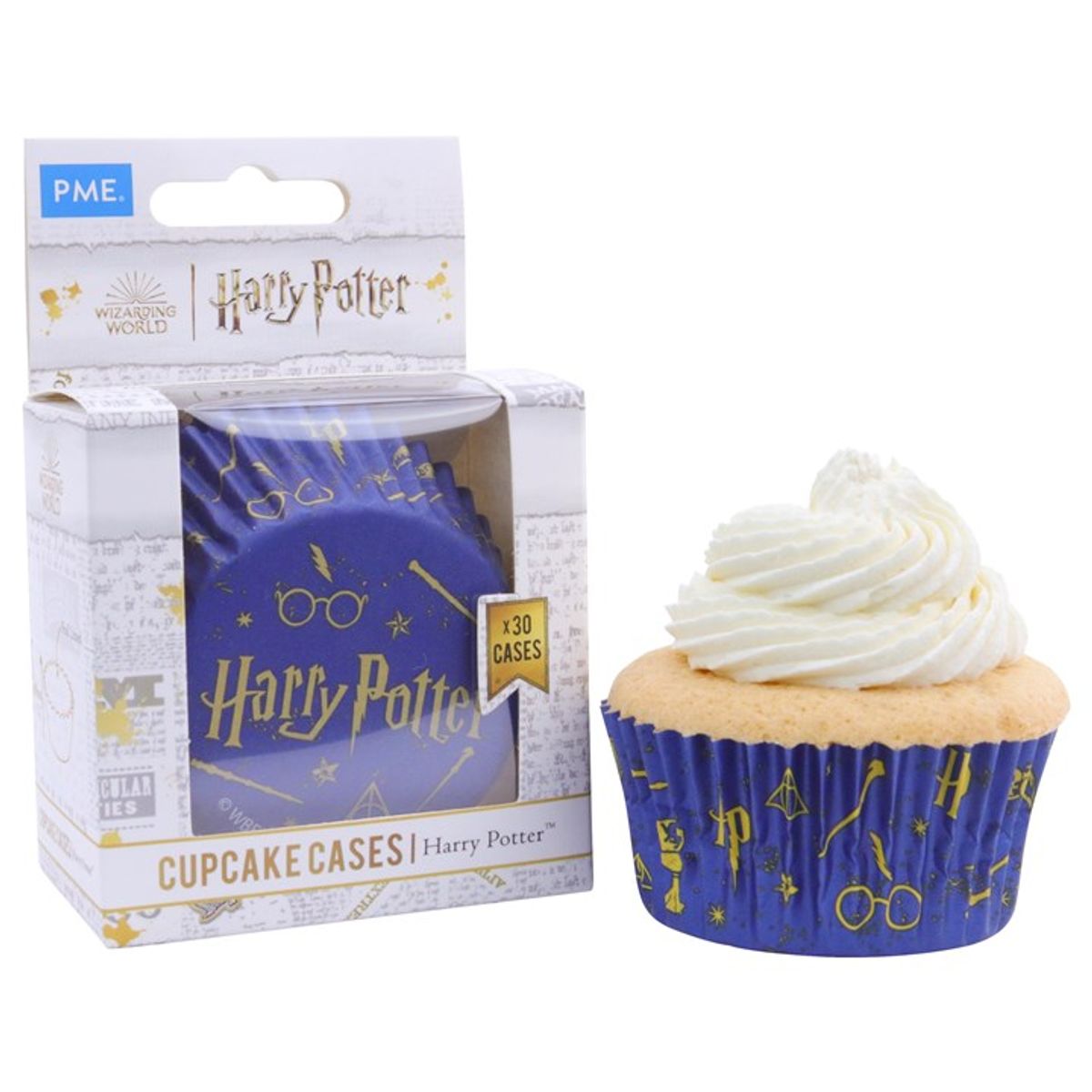 PME - Wizarding World Muffinsforme, Metalfolie, 30 stk