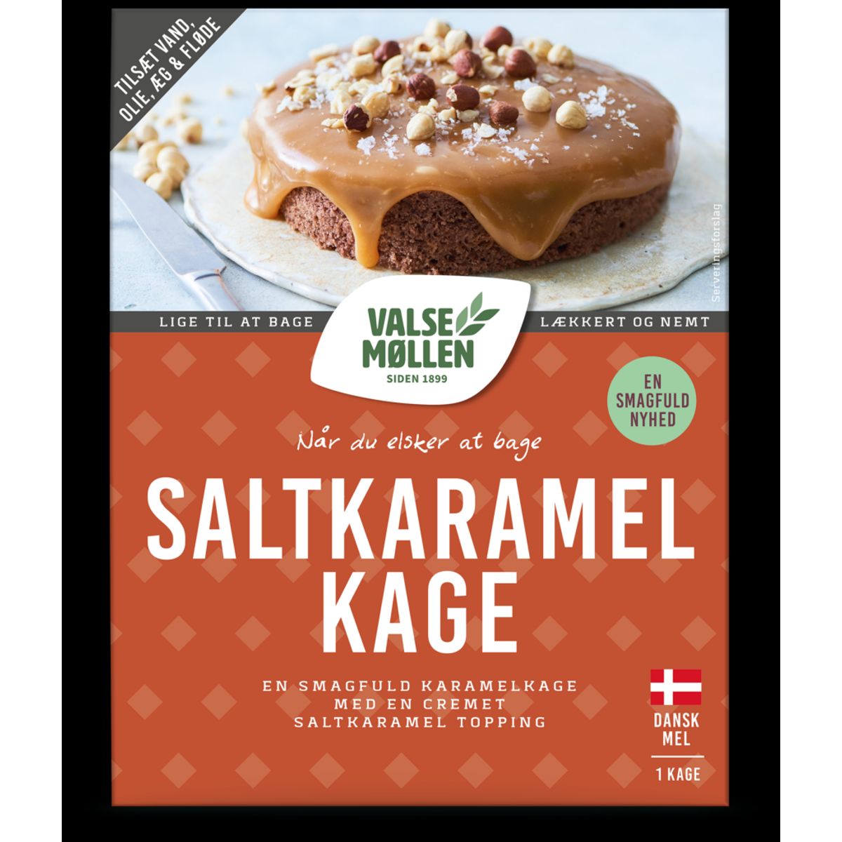 Saltkaramelkage - Valsemøllen