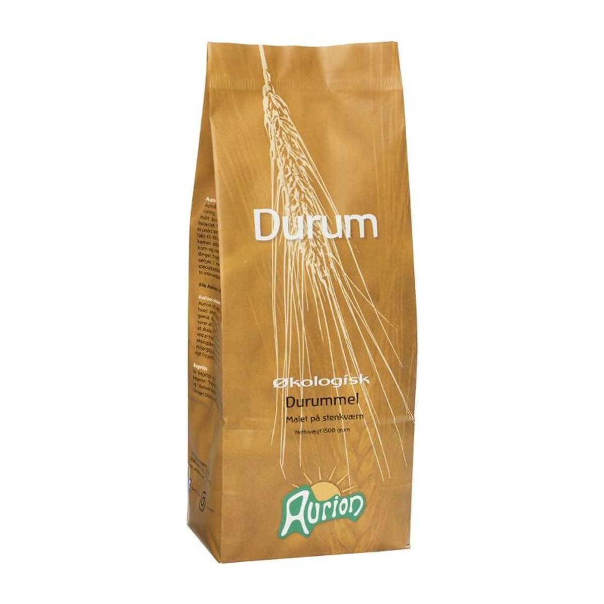 Durummel fra Aurion 1,5 kg - Økologisk