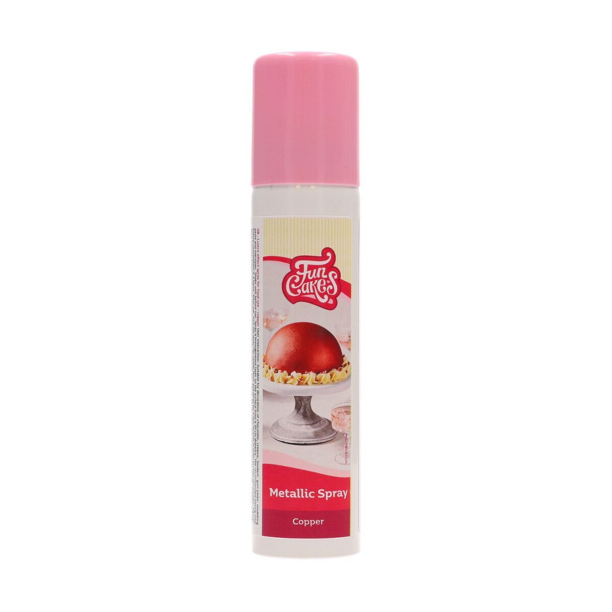 Metallisk spray Copper 100 ml - Funcakes