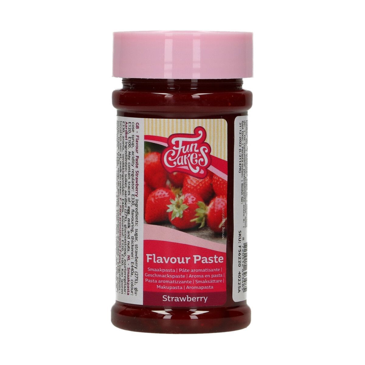 Aromapasta Strawberry 120 g - FunCakes