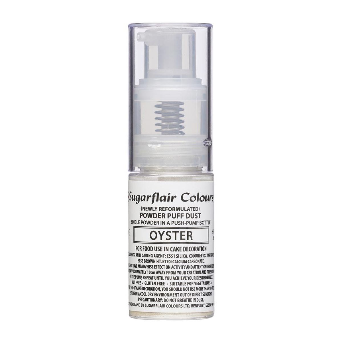 Spray farve Oyster 30 ml - Sugarflair