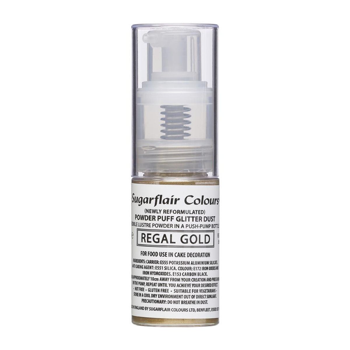 Spray glimmer Regal Gold 10 g - Sugarflair