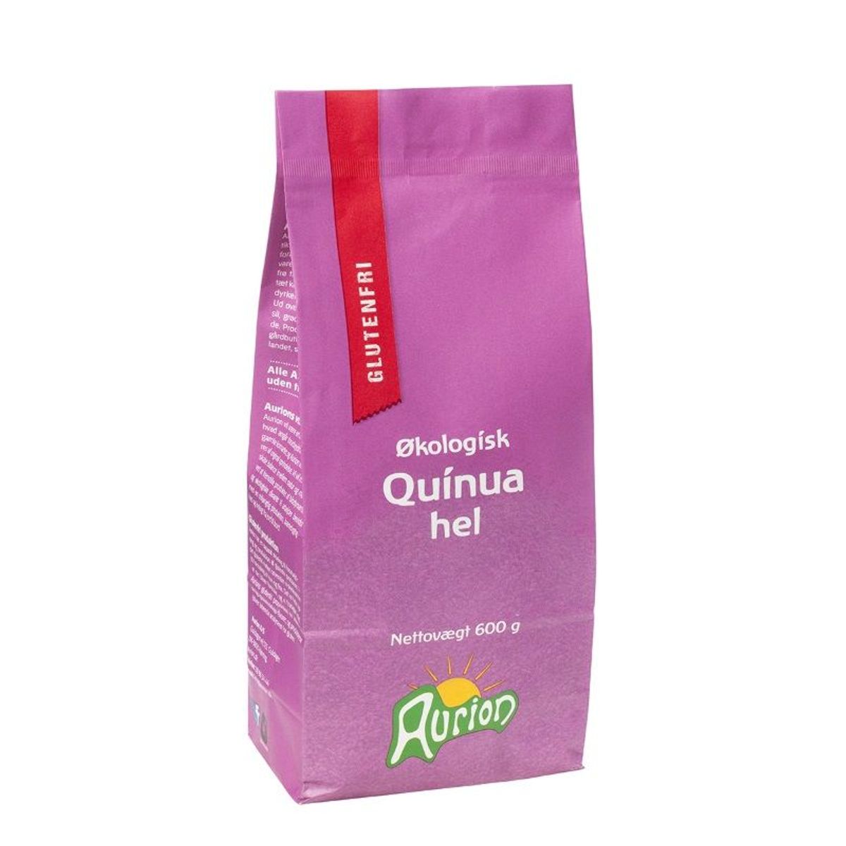 Quinua hel Aurion Glutenfri 600 g - Økologisk