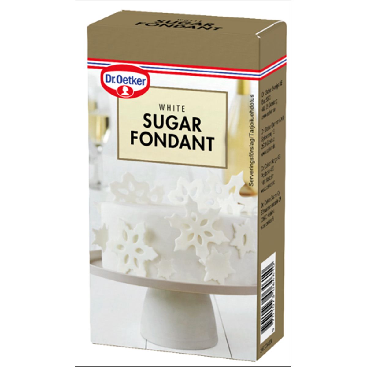 White Sugar Fondant 250 g - Dr. Oetker