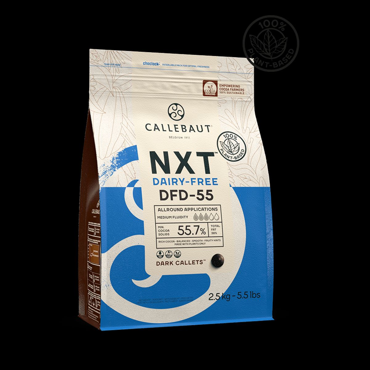 Callebaut NXT Dairy-free Dark 55,7% - 2,5 kg