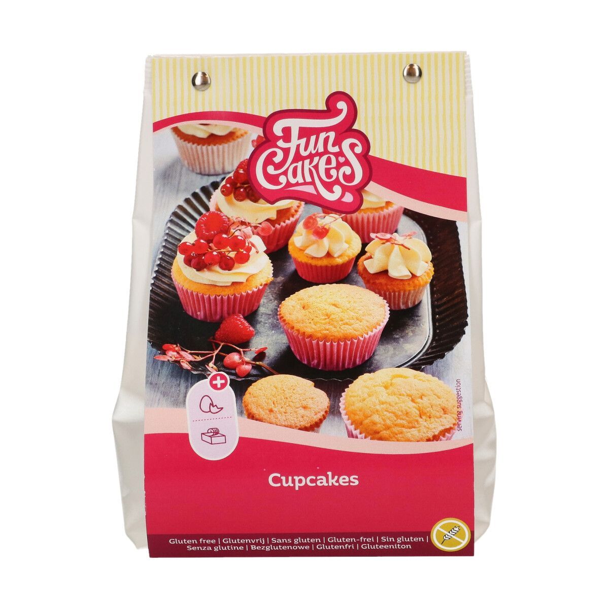 Cupcake mix glutenfri 500 g - FunCakes