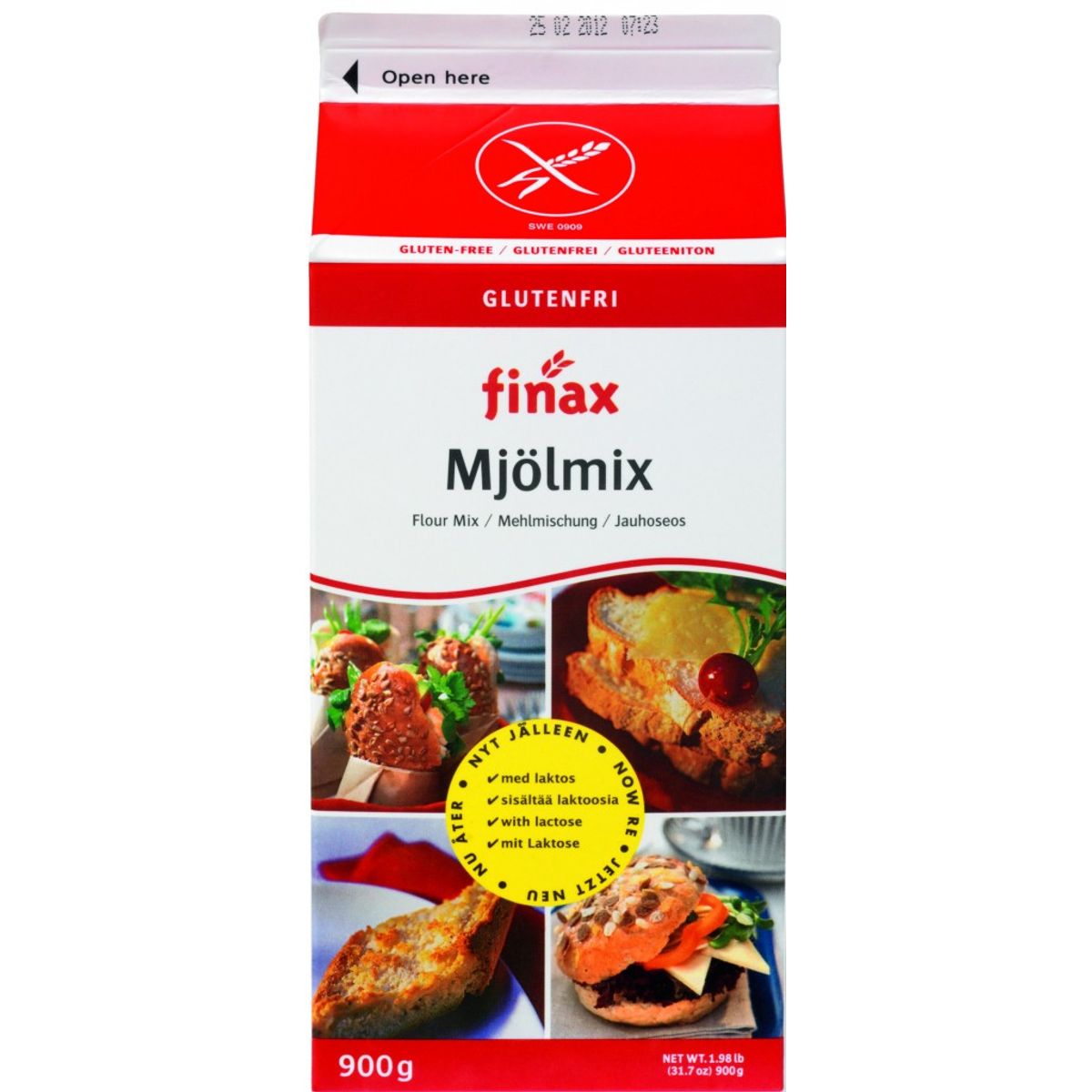 Glutenfri melmix basis 900 g - Valsemøllen