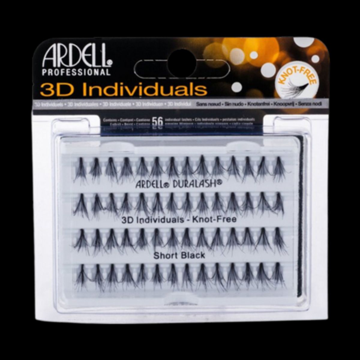 Ardell Duralash 3D Individuals Short Black Falske Øjenvipper