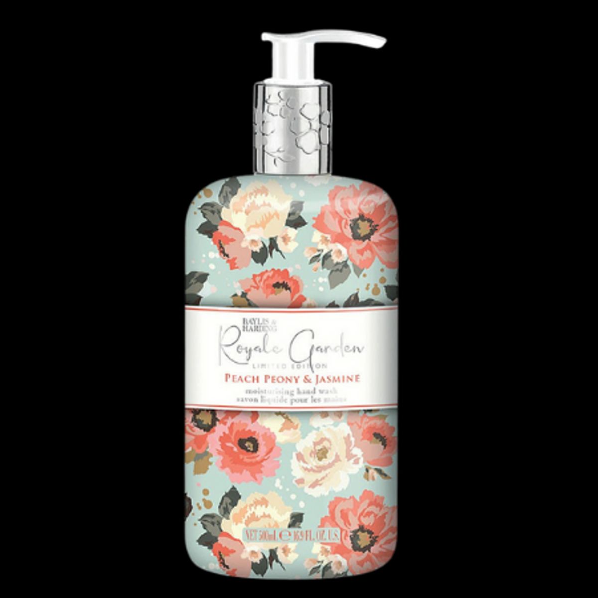 Baylis & Harding Royale Garden - Fersken, Pæoner & Jasmin 500ml