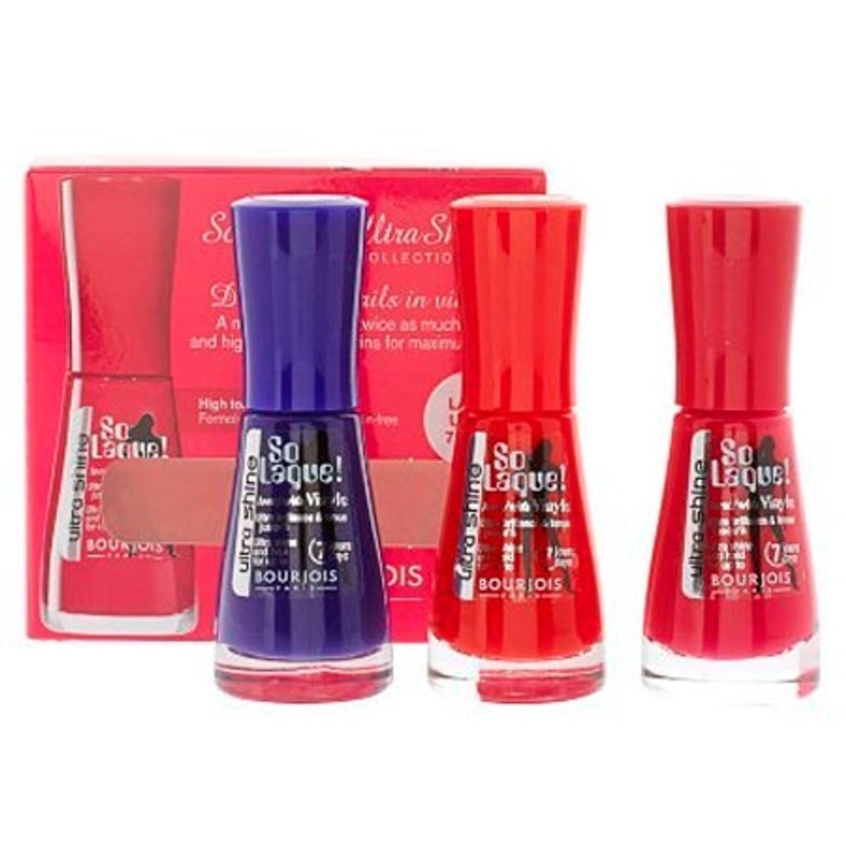 Bourjois So Laque Ultra Shine Gaveæske 3 x 10ml