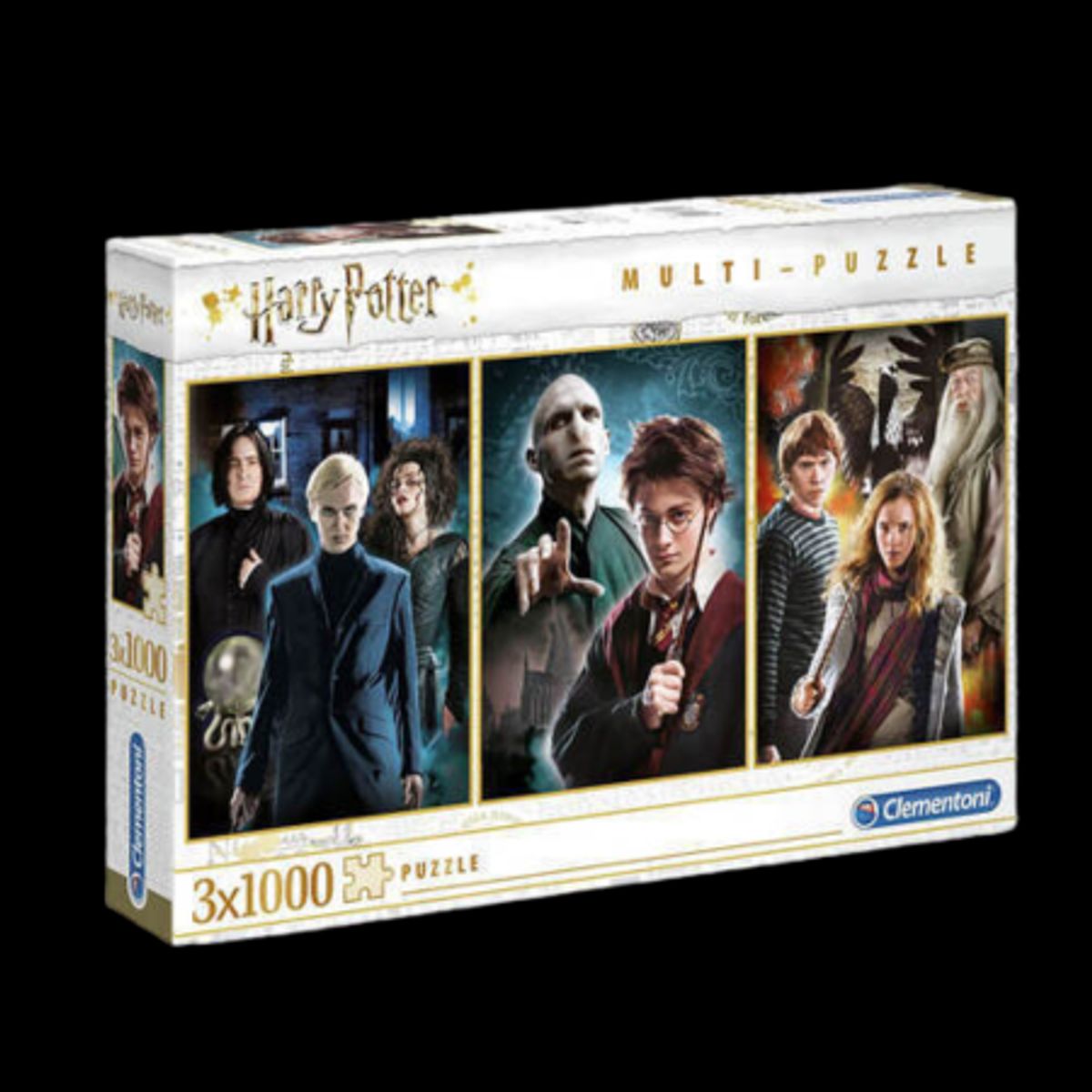 Clementoni Harry Potter Puslespil 3x1000 brikker