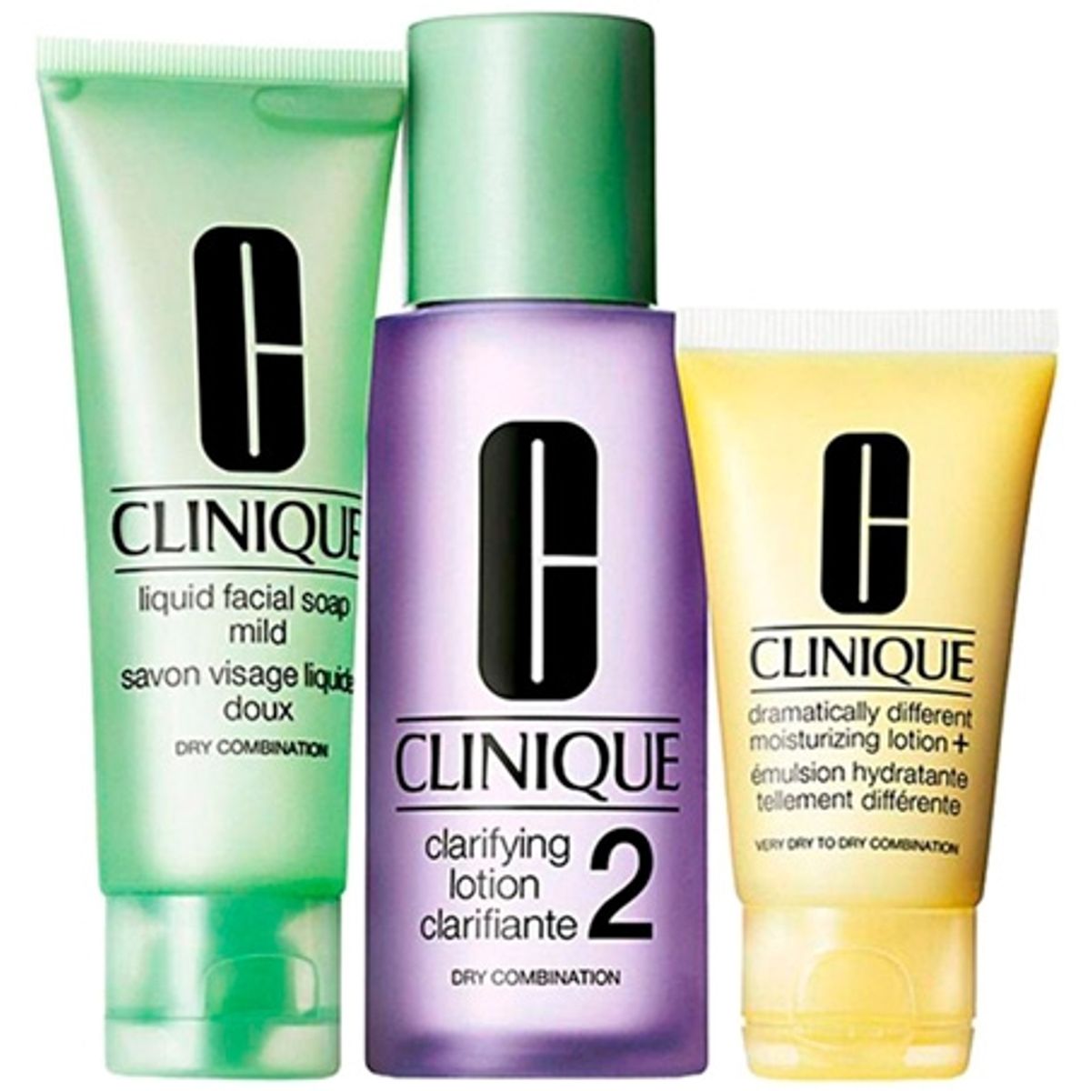 Clinique 3-Step Intro Kit - Hudtype 2