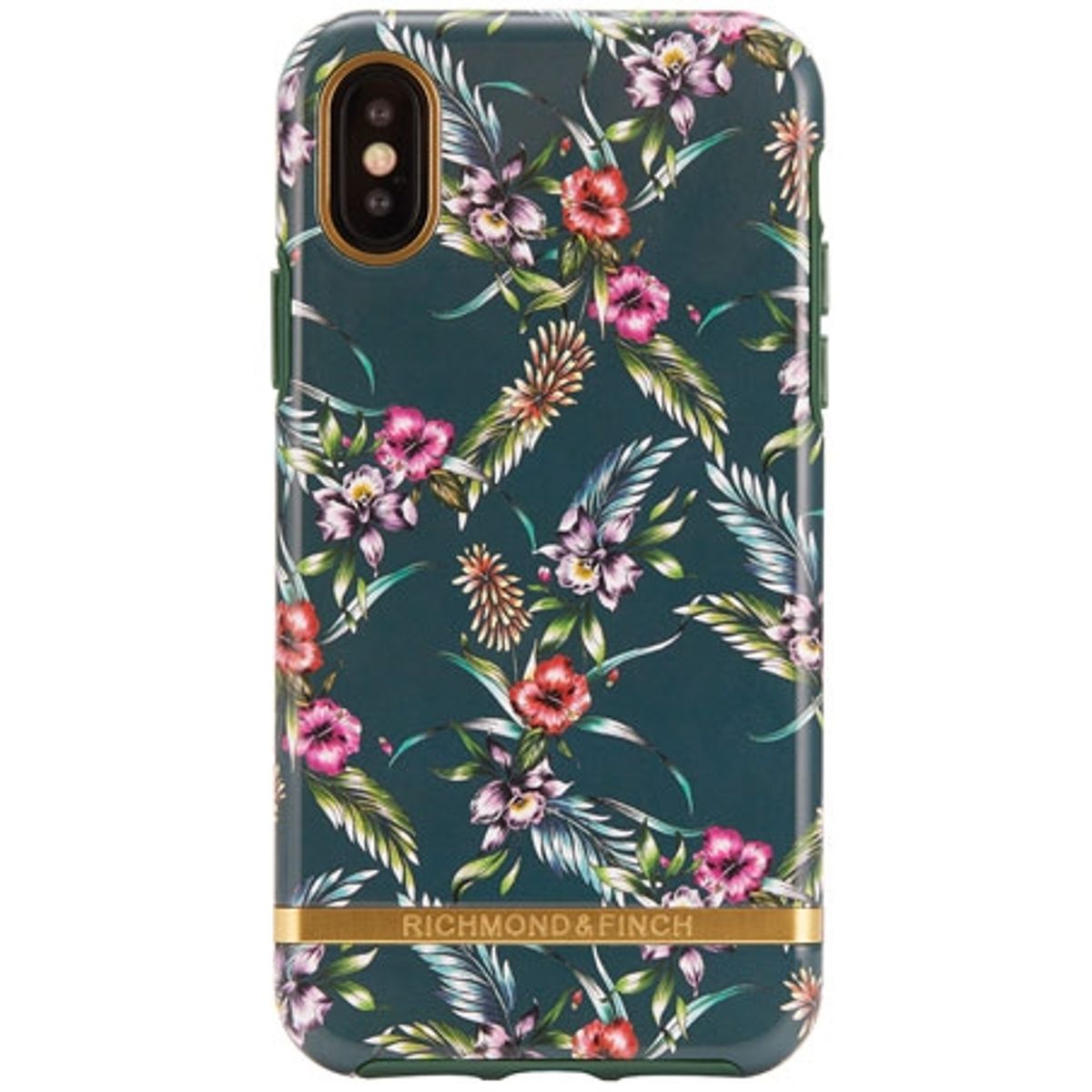 Richmond & Finch Emerald Blossom Mobil Cover - iPhone X/XS