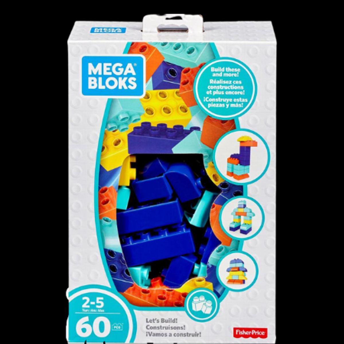 Mega Bloks First Builder Æske - 60 stk