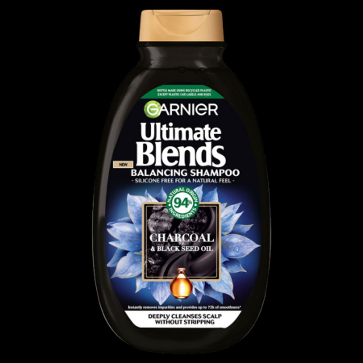 Garnier Ultimate Blends Magnetic Charcoal Shampoo - 300 ml