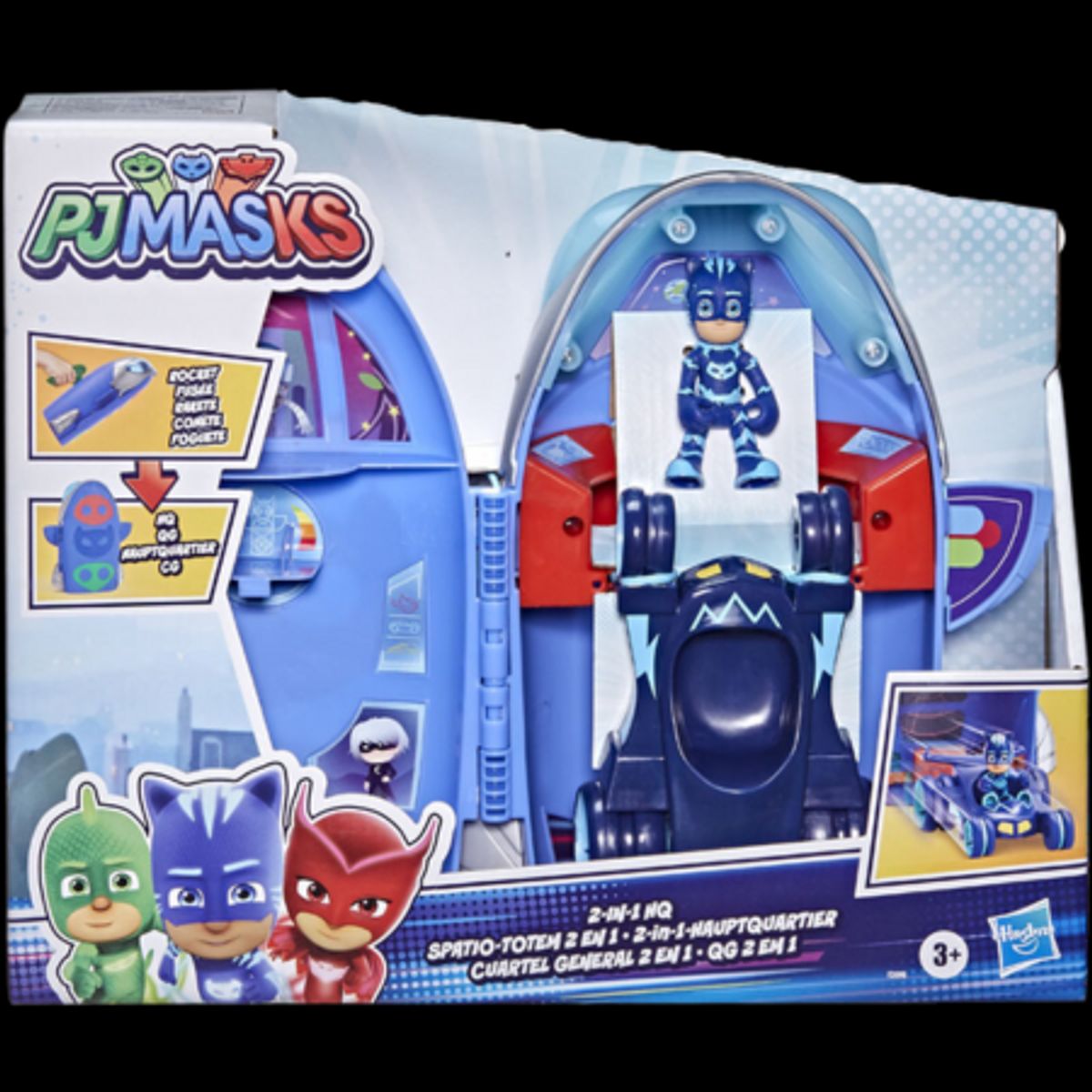 Hasbro PJ Masks 2-i-1 Raketskib