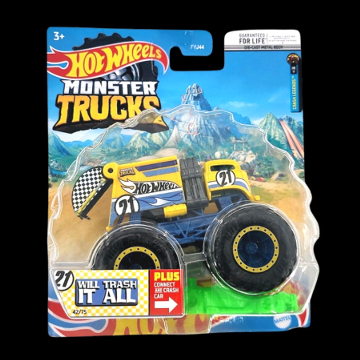 Hot Wheels Will Trash It All 1:64 Monster Truck