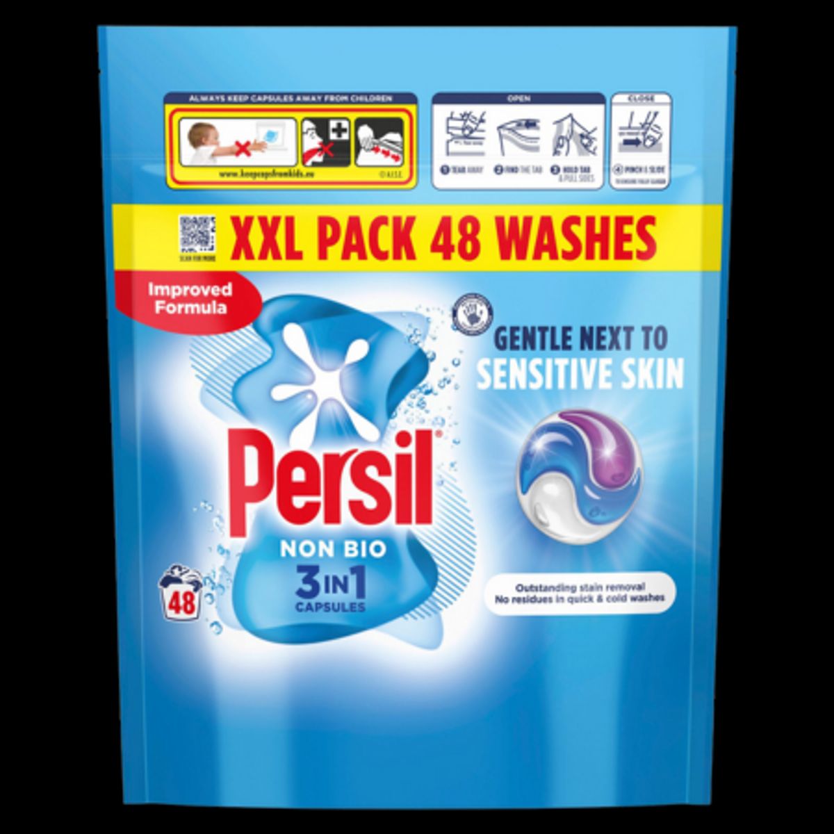 Persil 3-i-1 Non-Bio Vasketabs - 48 stk