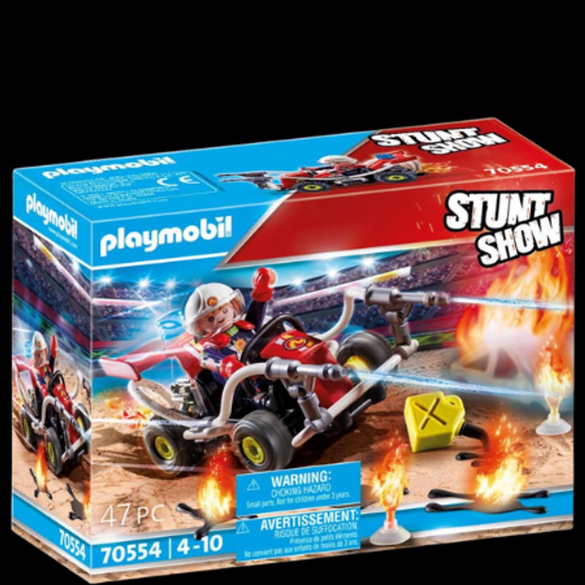 Playmobil Stuntshow Brandvæsensquad - 70554