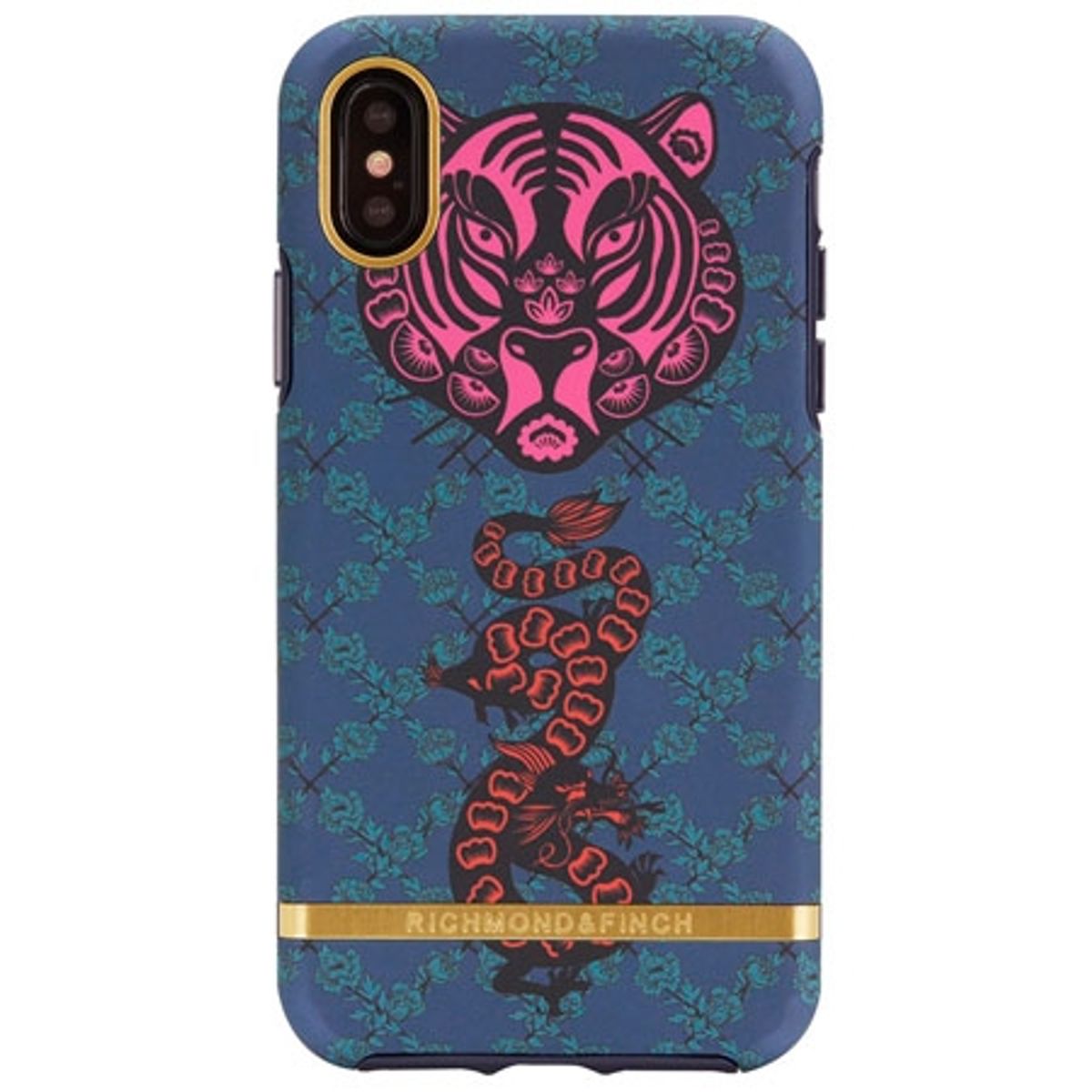 Richmond & Finch Tiger & Dragon Mobil Cover - iPhone X/Xs