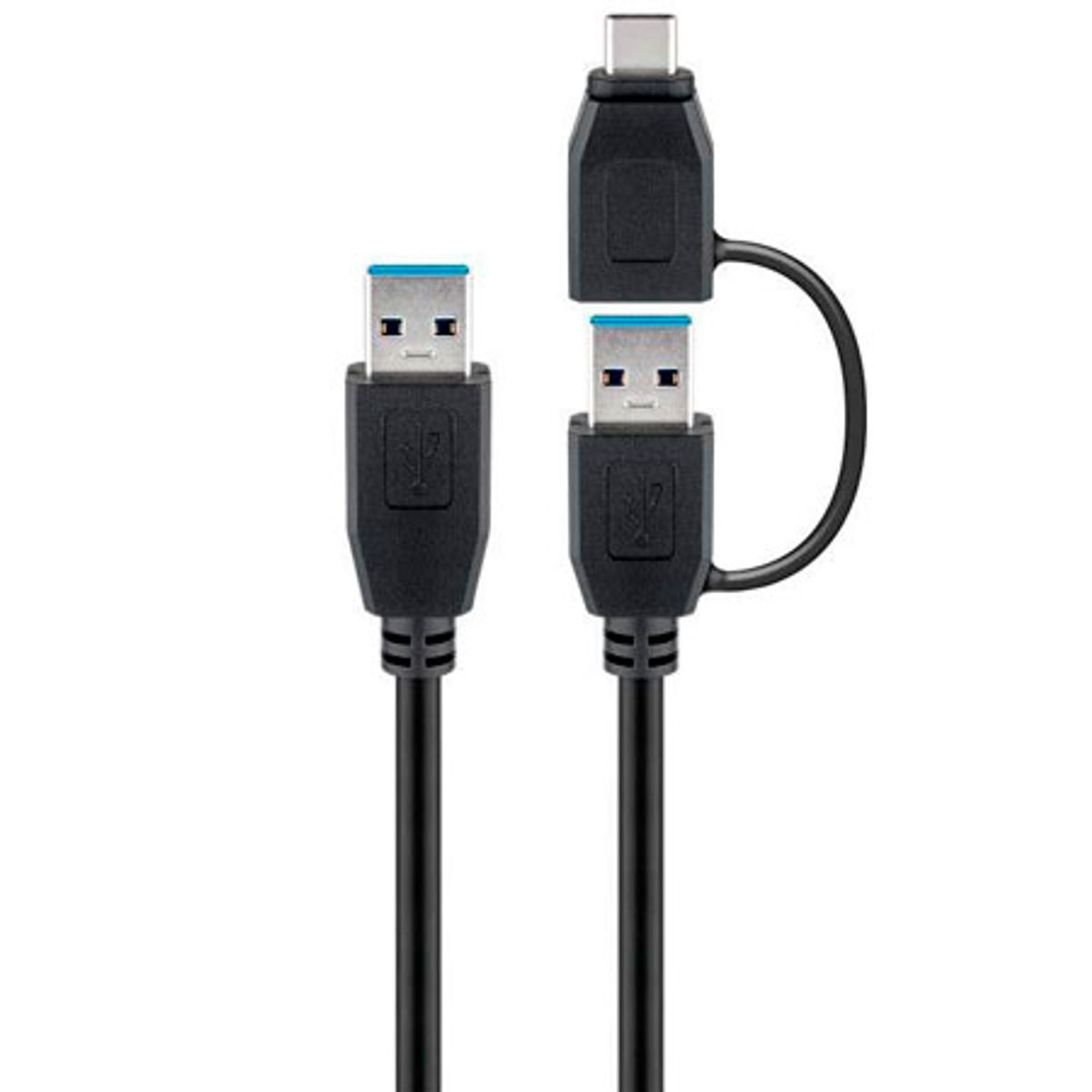 Goobay USB 3.0 kabel USB-A til USB-C Adapter - 2 meter